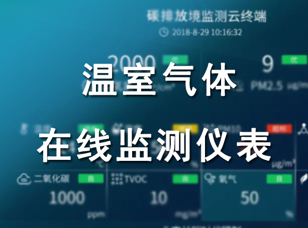 溫室氣體監(jiān)測